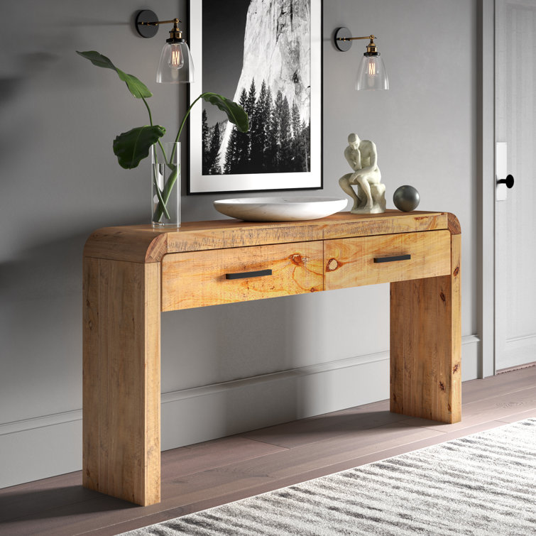 Greyleigh™ Franklin 64'' Solid Wood Console Table & Reviews Wayfair Canada